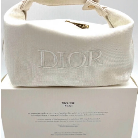 Dior White Satin Women's Bag - Picture 4 of 5